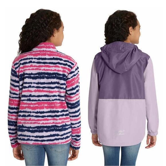 Eddie Bauer Girl's Jacket Paradise Lilac Size Medium NWT - Picture 9 of 9
